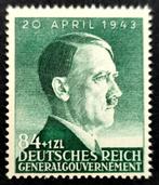 DR:Generalgouvernement 54ste verjaardag A.H.1943 POSTFRIS, Ophalen of Verzenden, Overige periodes, Postfris