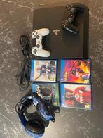 PS4 Pro 1 To – 2 manettes • Casque Trust GXT 488 • 4 jeux, Games en Spelcomputers, Ophalen, Zo goed als nieuw, Original