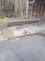 eiken balken, Doe-het-zelf en Bouw, Hout en Planken, Ophalen, Gebruikt, Eiken, Balk