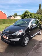 Citroën C3 pluriel cabrio 2010 als nieuw: 31002 km, Autos, Toit ouvrant, 5 places, C3, Noir