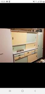 Retro/Vintage keukenkasten, Huis en Inrichting, Keuken | Keukenelementen, Gebruikt, Ophalen