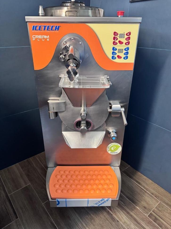 Turbine a glacé Sorbetière combinée ICETECH CREAM PLUS T4, Zakelijke goederen, Horeca | Keukenapparatuur, Overige typen, Gebruikt