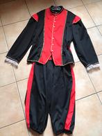 Zwarte piet pak met kousen , handschoenen, pruik, 2 mutsen,, Ophalen of Verzenden, Gebruikt, 170 of groter, Jongen of Meisje