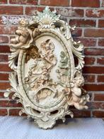BAROK- ROCOCO PLAQUETTE- WANDDECORATIE ,GEDETAILLEERDE SCENE, Enlèvement