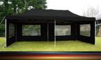 Profi Waterdichte Easy-Up-Tent Vouwtent 3x6m Zwart, Caravanes & Camping, Caravanes Accessoires, Neuf