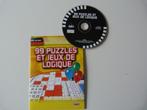 99 Puzzles Et Jeux De Logique [PC], Games en Spelcomputers, 1 speler, Ophalen of Verzenden, Zo goed als nieuw, Puzzel en Educatief