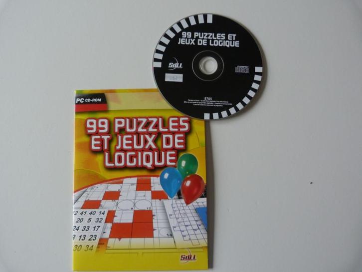 99 Puzzles Et Jeux De Logique [PC], Games en Spelcomputers, Games | Pc, Zo goed als nieuw, Puzzel en Educatief, 1 speler, Ophalen of Verzenden