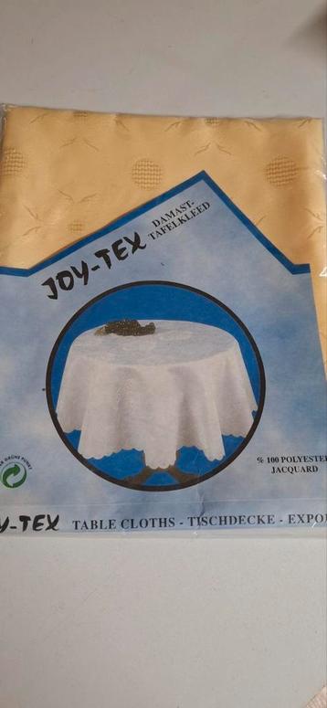 Rond tafelkleed doorsnede 1m40 beschikbaar voor biedingen