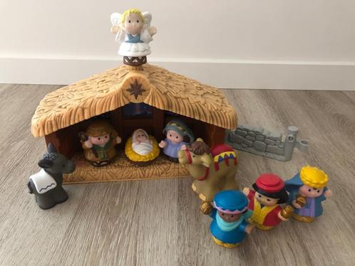 Kerststal Fischer Price Little People, Kinderen en Baby's, Speelgoed | Fisher-Price, Gebruikt, Speelset, Met licht, Met geluid