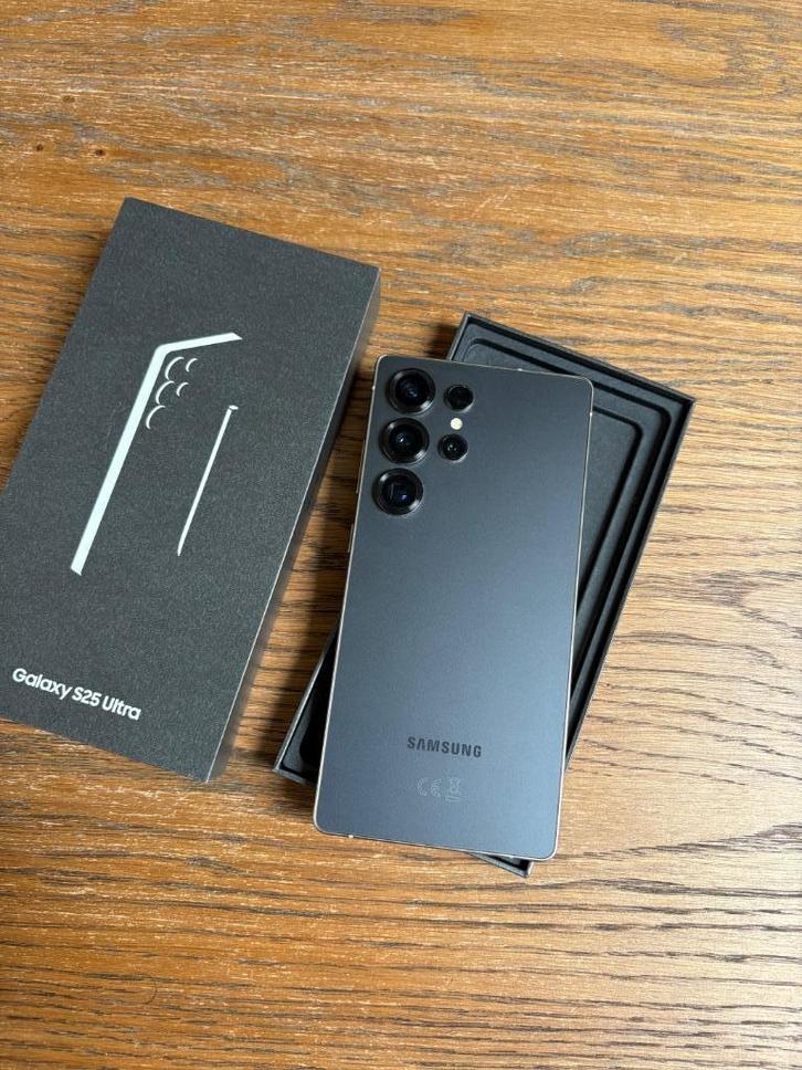 Samsung S25 Ultra Titanium Black 256 GB, Telecommunicatie, Mobiele telefoons | Samsung, Zo goed als nieuw, Overige modellen, 256 GB