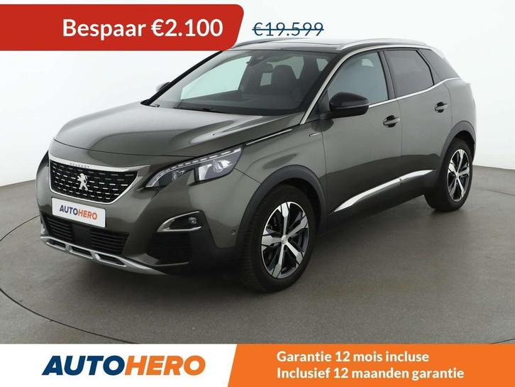 Peugeot 3008 1.5 Blue-HDi GT Line (bj 2020, automaat), Auto's, Peugeot, Te koop, ABS, Achteruitrijcamera, Airbags, Airconditioning