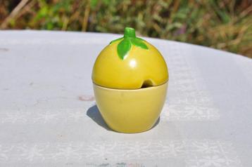 confiturier forme citron, Antiek en Kunst, Ophalen of Verzenden