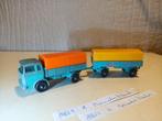 Matchbox 1967 Mercedes Truck and Trailer nr 1 en nr 2, Ophalen of Verzenden