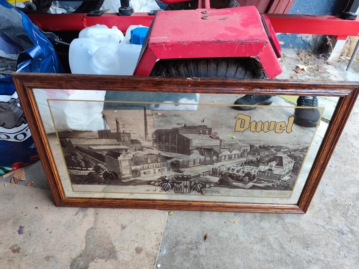 Cadre miroir publicitaire ancien, Maison & Meubles, Accessoires pour la Maison | Miroirs