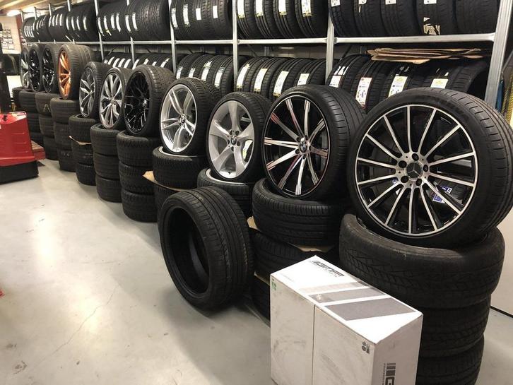 GEZOCHT! Partij gebruikte / nieuwe velgen en banden sets, Auto-onderdelen, Banden en Velgen, Banden en Velgen, Personenwagen, Gebruikt