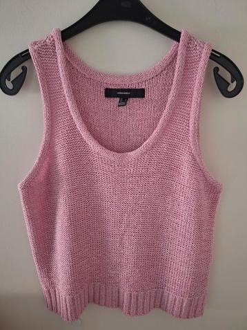 Nieuw roze gebreid topje Vero Moda  beschikbaar voor biedingen