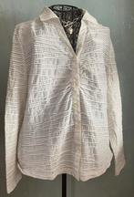 Mayerline 46 Wit blouse/ vestje in reliëf, Kleding | Dames, Mayerline, Wit, Maat 46/48 (XL) of groter, Ophalen of Verzenden