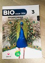 Studieboek Bio voor jou 3, Boeken, ASO, Biologie, Ophalen of Verzenden, Zo goed als nieuw