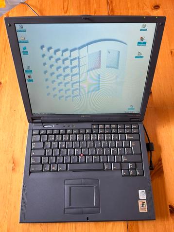 Vintage Laptop HP OmniBook 4150 PIII 14" 10GB FDD Windows 98 beschikbaar voor biedingen