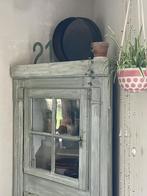 massief eikenhouten hoekkast, Antiek en Kunst, Ophalen