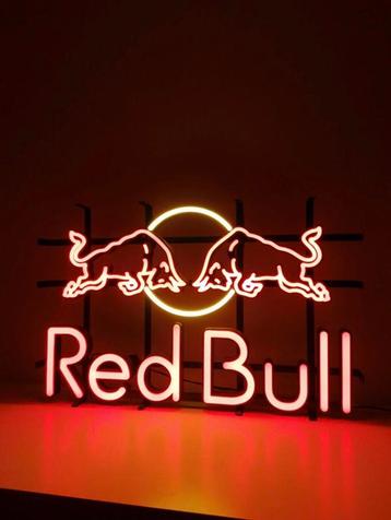 Red Bull LED neon lichtreclame / lichtbak beschikbaar voor biedingen