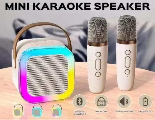 Karaoke en twee microfoons, Muziek en Instrumenten, Microfoons, Nieuw, Draadloos, Ophalen of Verzenden