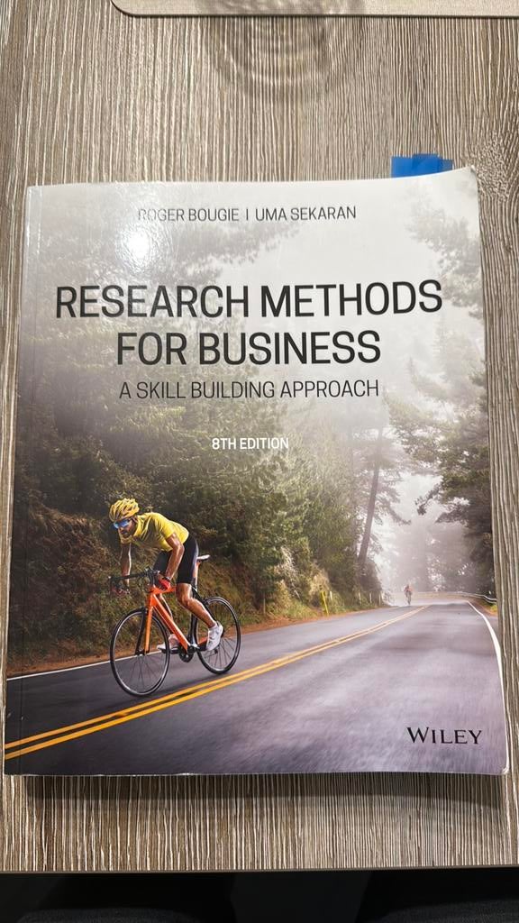 Research methods for business, Ophalen of Verzenden, Zo goed als nieuw