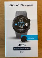Shotscope X5 GPS golfwatch, Ophalen of Verzenden, Zo goed als nieuw, Grijs, Shotscope