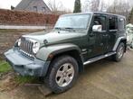 Jeep Wrangler unlimited Sahara, Auto's, Automaat, Lederen bekleding, 4 cilinders, 700 kg