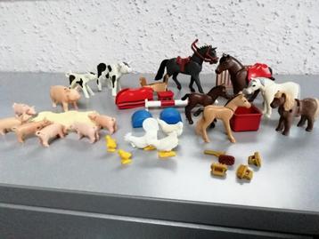 Playmobil partij boerderijdieren beschikbaar voor biedingen