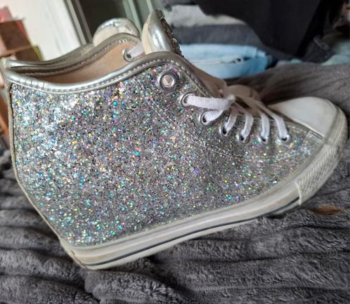 glanzende converses, Sport en Fitness, Basketbal, Ophalen