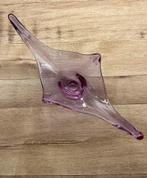 Coupe En Verre Soufflé Rose Murano L 41 Cm, Enlèvement