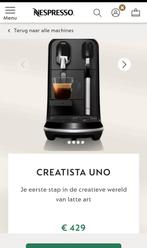 Creatista uno, Ophalen, Zo goed als nieuw