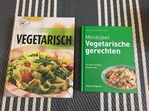 2 boeken vegetarische gerechten, Livres, Livres de cuisine, Comme neuf, Pays-Bas et Belgique, Végétarien, Enlèvement