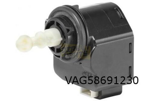 Volkswagen/Audi/Mercedes/Porsche koplampstelmotor Links en R, Auto-onderdelen, Verlichting, Audi, Mercedes-Benz, Porsche, Volkswagen
