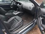 Audi a5 cabrio met kleine schade, Auto's, Automaat, Euro 5, Zwart, Cabriolet