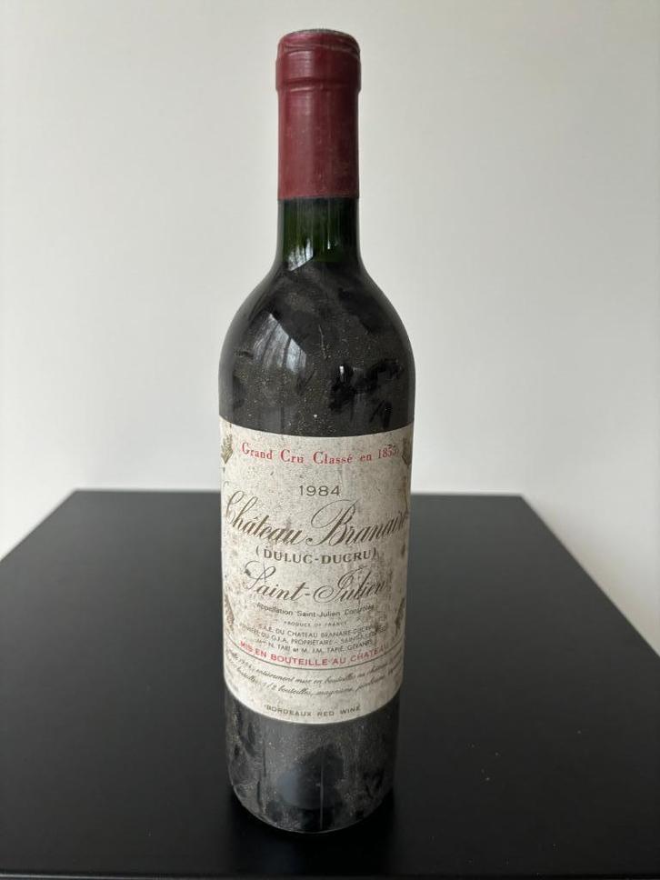 Château Branaire Duluc Ducru St Julien 1984, Verzamelen, Wijnen, Nieuw, Rode wijn, Frankrijk, Vol, Ophalen of Verzenden