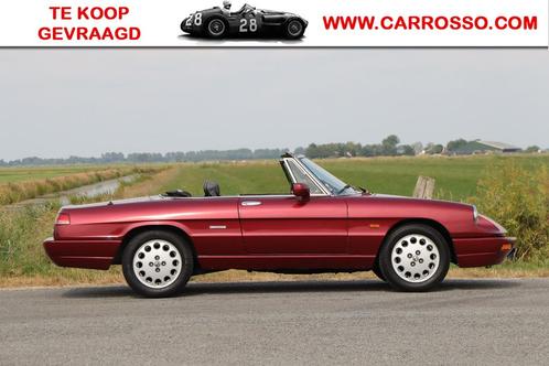 Alfa Romeo Spider  Te koop gevraagd, Autos, Alfa Romeo, Entreprise, Spider, Essence, Autre carrosserie, Boîte manuelle, Rouge