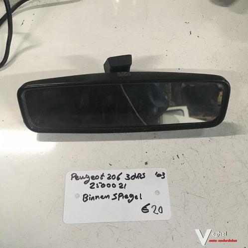 Peugeot 206 3drs 2003 Quicksilver Wagennr 2500021  Binnenspi, Auto-onderdelen, Spiegels, Gebruikt, Ophalen of Verzenden