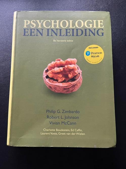 Psychologie, een inleiding incl. Account / 8e hz editie, Boeken, Studieboeken en Cursussen, Zo goed als nieuw, Hogeschool, Ophalen of Verzenden