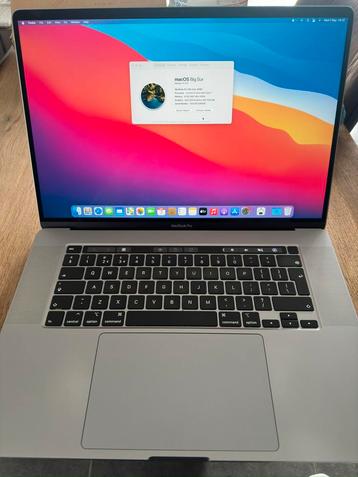 Apple Macbook Pro 16 inch 2019 Touchbar beschikbaar voor biedingen