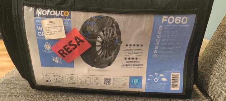 Paire de chaînes à neige Norauto Winter Grip F060, Autos : Divers, Chaînes, Neuf, Enlèvement ou Envoi