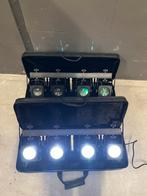 EUROLITE LED KLS-10 Compact light set wit, Musique & Instruments, Comme neuf, Enlèvement ou Envoi, Commande sonore, Lumières