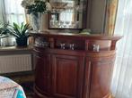 barkast met bijhorende vitrine kast, Huis en Inrichting, Kasten | Buffetkasten, Ophalen, Gebruikt, 50 tot 100 cm, Kersenhout