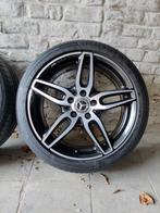 Mercedes CLA AMG velgen met banden, Auto-onderdelen, Banden en Velgen, Ophalen, 18 inch, Gebruikt, Banden en Velgen