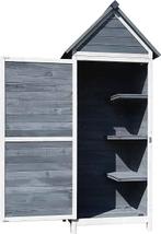 Tuinkast van hout | Grijs | Schuur | GRATIS LEVERING, Tuin en Terras, Bergingen en Tuinkasten, -, Verzenden, -, Overige typen