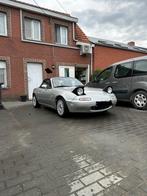 Mazda MX-5 1992 1.6, Auto's, Bluetooth, Zwart, 4 cilinders, Cabriolet