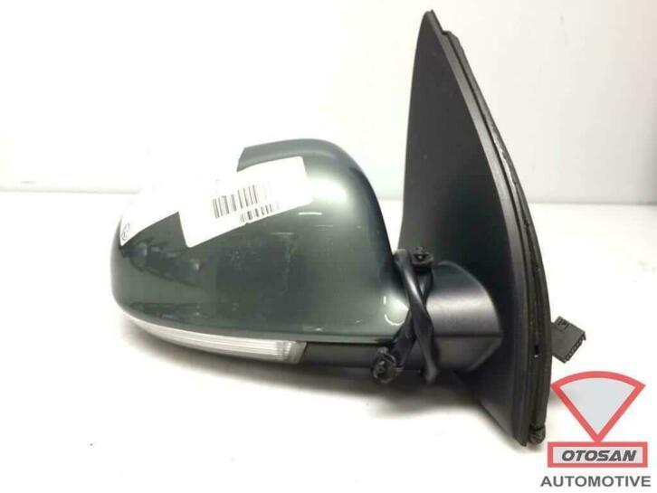 vw golf 5 v 5drs buitenspiegel spiegel rechts, Auto-onderdelen, Spiegels, Volkswagen, Gebruikt