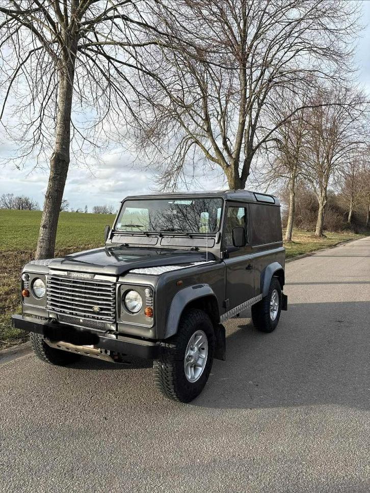 Land Rover Defender 90 TD5 2003, Auto's, Land Rover, Particulier, 4x4, Alarm, Centrale vergrendeling, Metaalkleur, Trekhaak, Defender