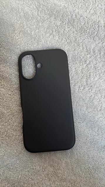 Iphone 16 hoesje cover zwart  disponible aux enchères